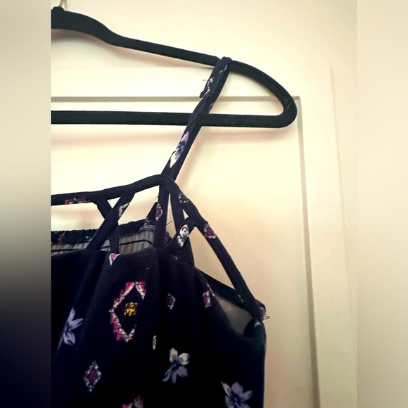 No Boundaries spaghetti strap romper w/long sleek material to the floor- XXL - Picture 4 of 12